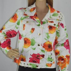 Floral Blazer Jacket